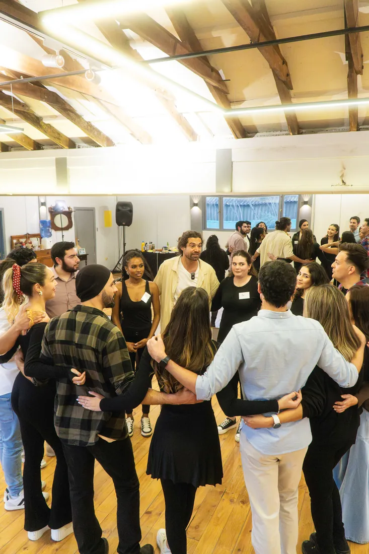 Encuentro comunitario de preparación en círculo